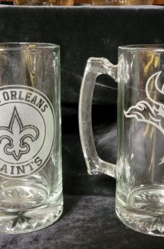 Heavy Duty Sandblast Beer Mug